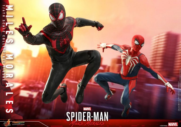 Hot Toys da a conocer la increíble figura de Spider Man Miles Morales