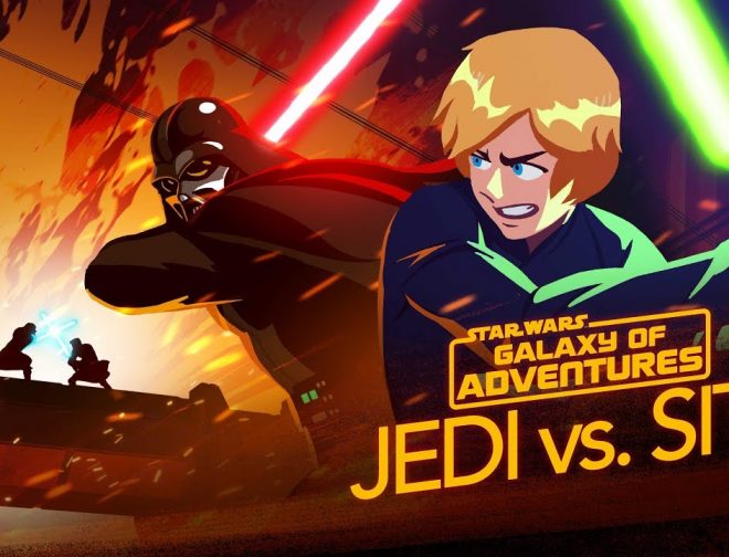 Fotos de Jedi vs. Sith – The Skywalker Saga el Nuevo e Increíble Corto Animado de Star Wars Galaxy of Adventures