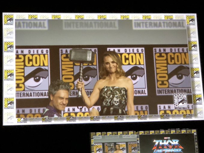 Foto de Marvel SDCC: Natalie Portman Regresa en Thor: Love And Thunder, Siendo la Primera Thor Mujer