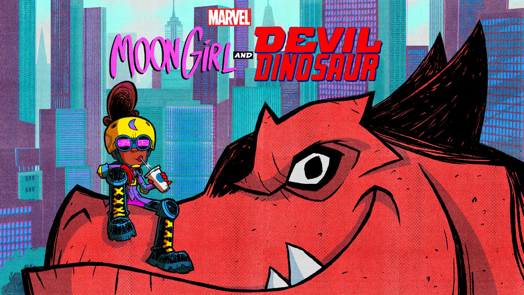 Foto de La Serie Animada Marvel’s Moon Girl and Devil Dinosaur, Será Emitida por Disney Channel