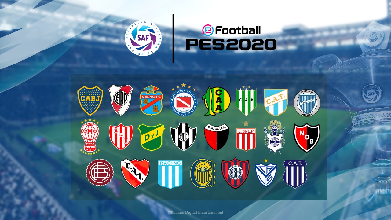 Foto de Los Clubs River Plate y BOCA Juniors Llegan de Forma Exclusiva a eFootball PES 2020