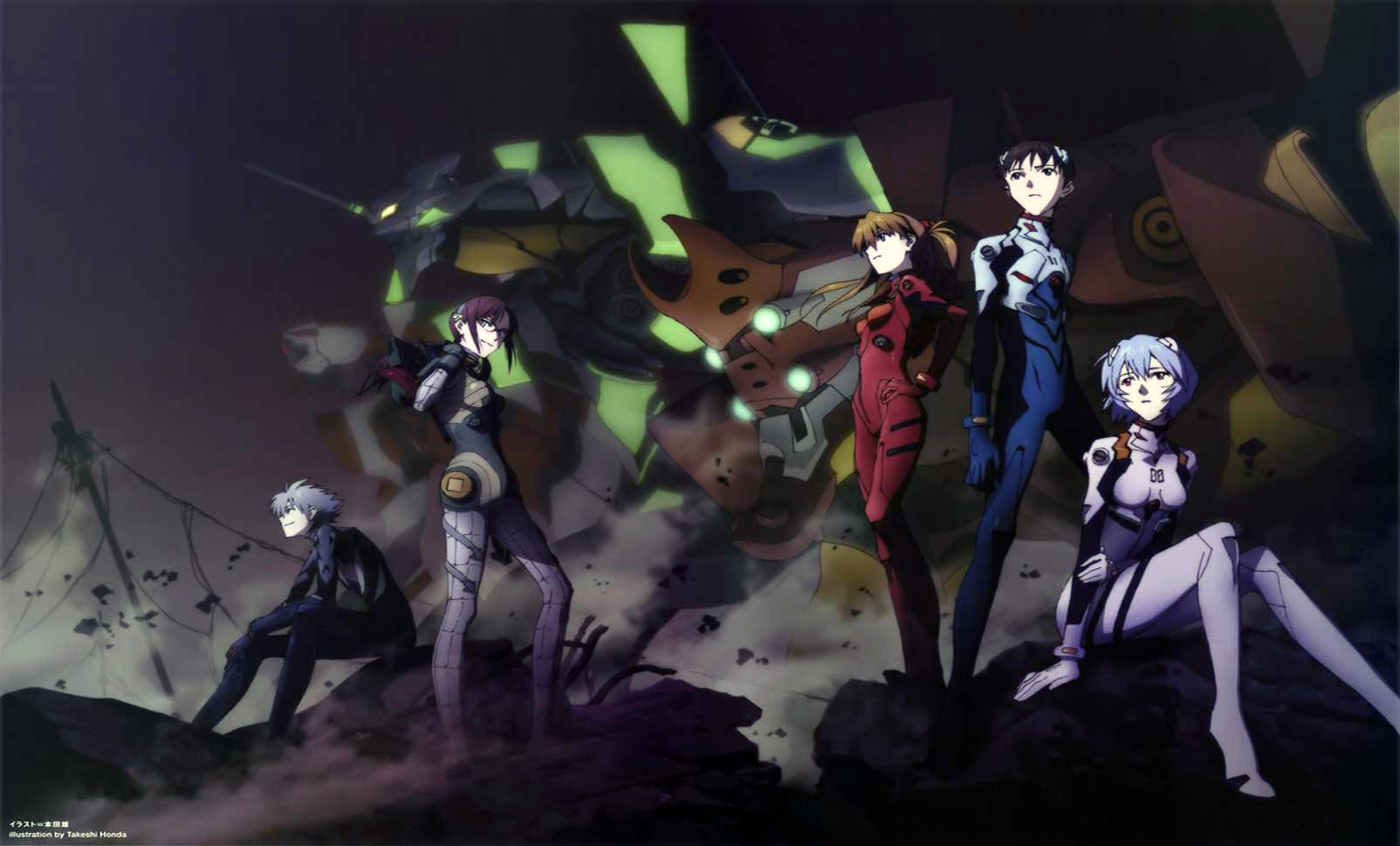 Foto de Asuka Junto a la Unidad 08 son los Protagonistas del Nuevo Avance de Rebuild of Evangelion 3.0 + 1.0