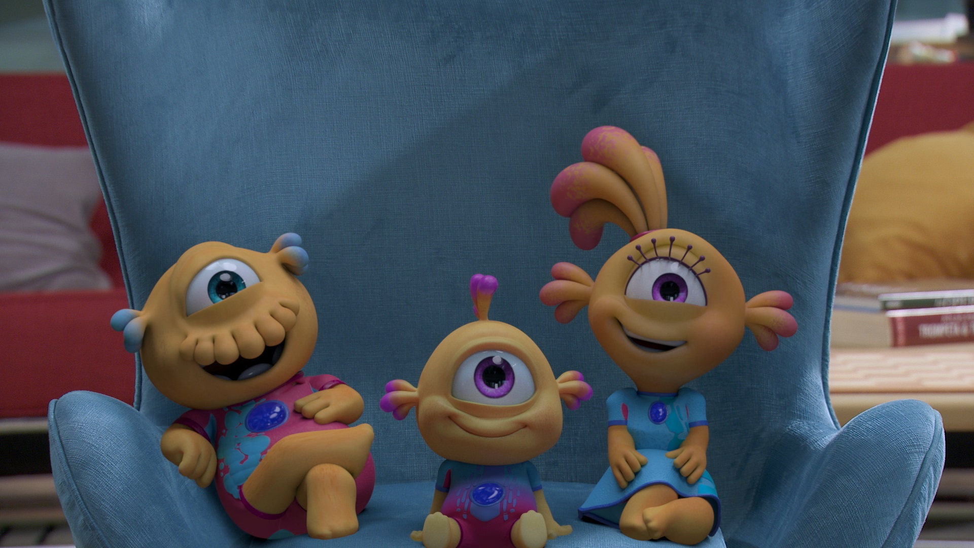 Foto de Más risas de otro planeta: El 23 de septiembre llegan nuevos episodios de Nivis, Amigos De Otro Mundo a Disney Junior