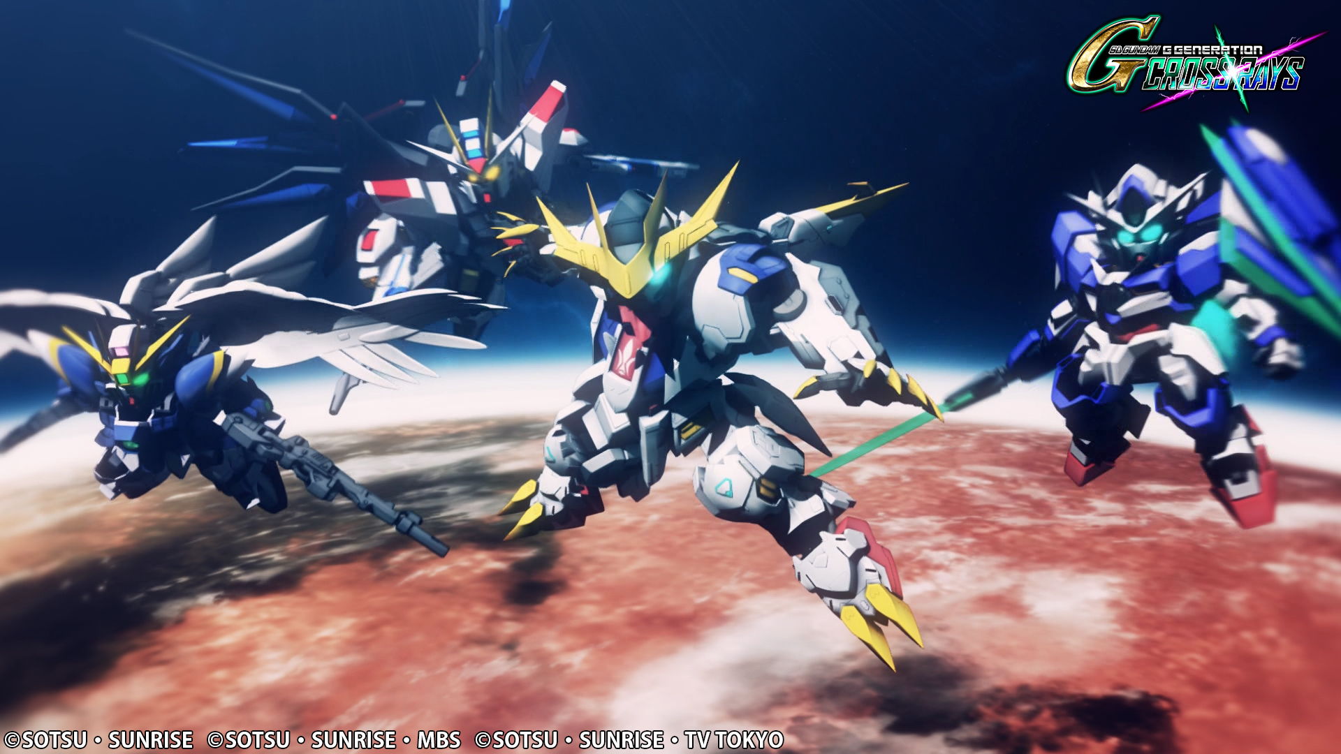 Foto de El Videojuego SD Gundam G Generation: Cross Rays, ya se Encuentra Disponible en PC