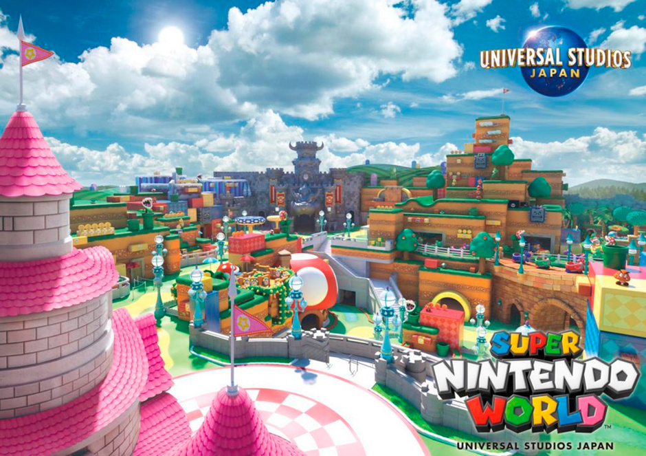 Foto de Primer Vistazo al Parque de Diversiones de Mario con el Video Musical SUPER NINTENDO WORLD JAPAN
