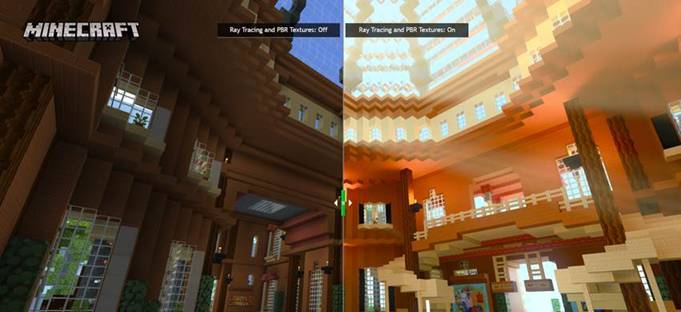 Foto de NVIDIA Presenta un Adelanto de los Nuevos Mundos de Minecraft Desarrollados con la Tecnología Ray Tracing