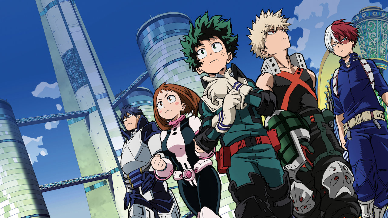 Foto de Primer Afiche y Avance de la Quinta Temporada del Anime My Hero Academia