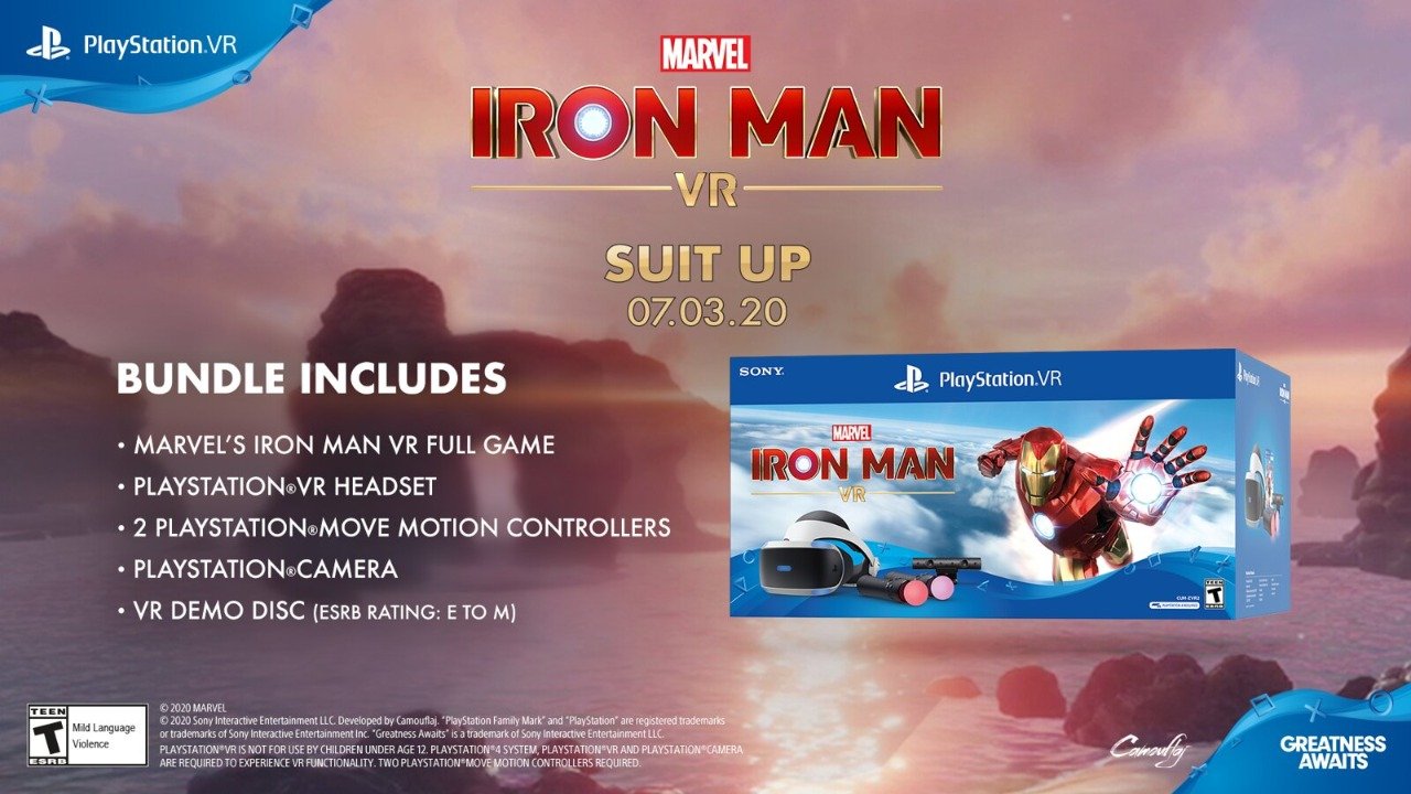 Fotos de Nuevos Detalles, Tráiler y Bundle de Marvel’s Iron Man VR para PlayStation 4