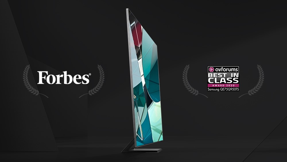 Foto de La línea de TV QLED 2020 de Samsung fue nombrada la mejor en su clase por varios medios de comunicación mundiales