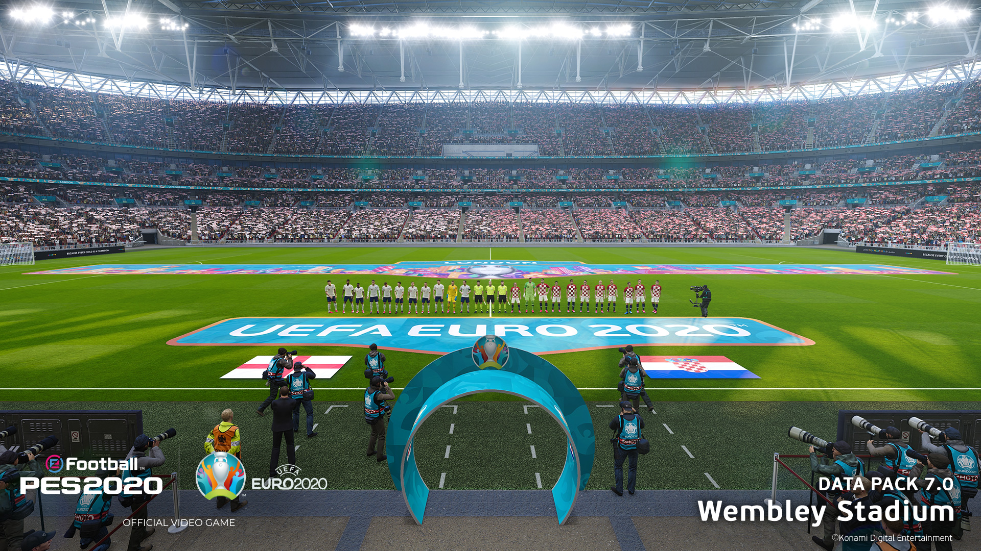 Foto de La actualización de UEFA EURO 2020 para eFootball PES 2020 ya está Disponible