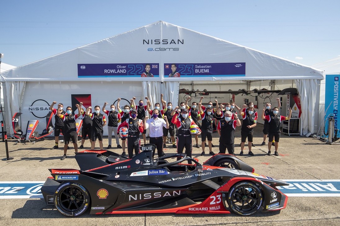 Foto de Nissan e.dams, subcampeón de la sexta temporada de la Fórmula E