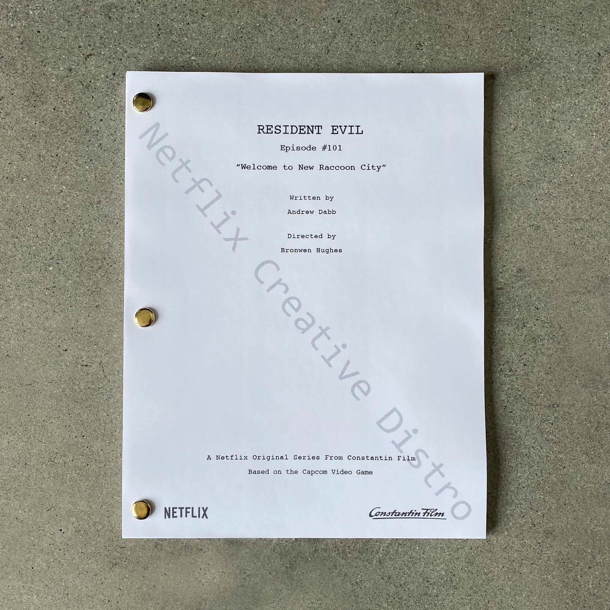 Fotos de Primer guión del live action de Resident Evil de Netflix ya está listo