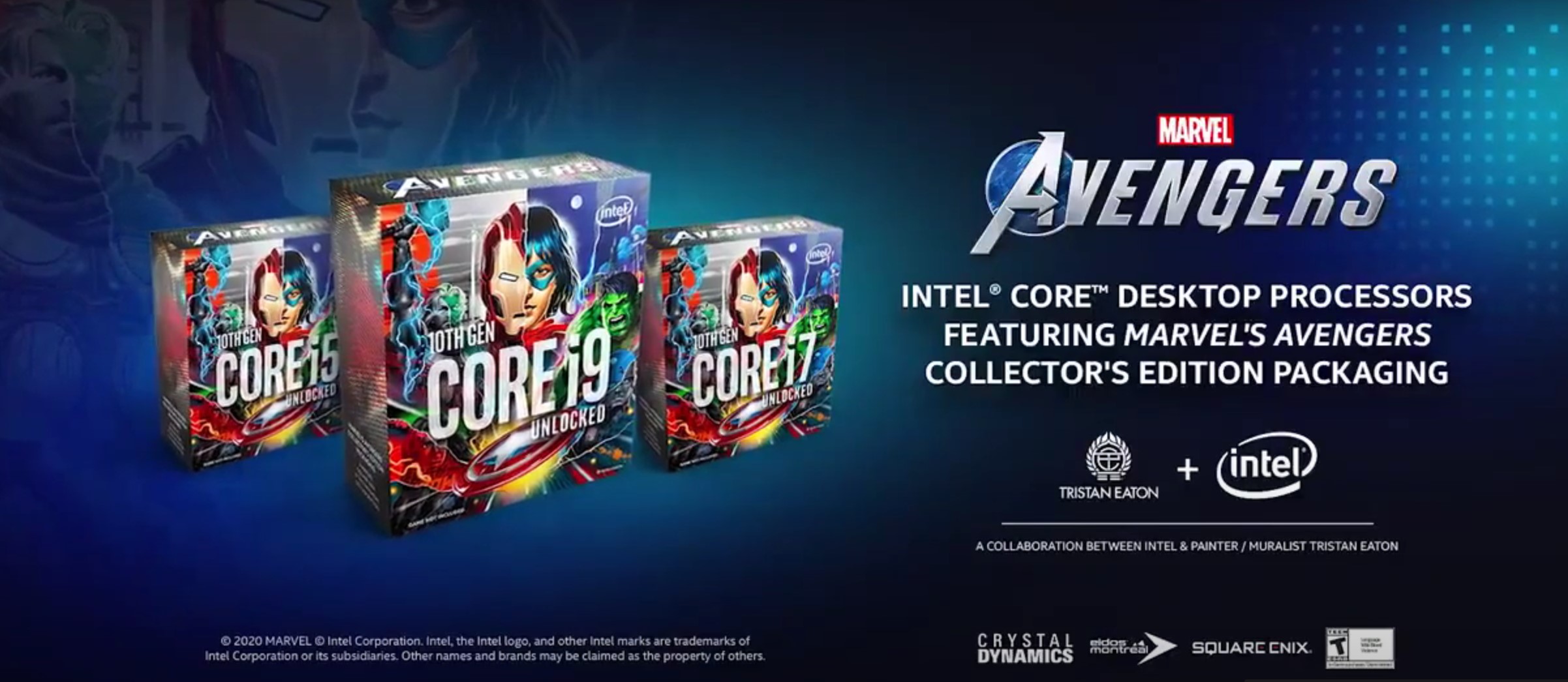 Foto de Intel y Marvel se juntan para una edición especial de los procesadores
