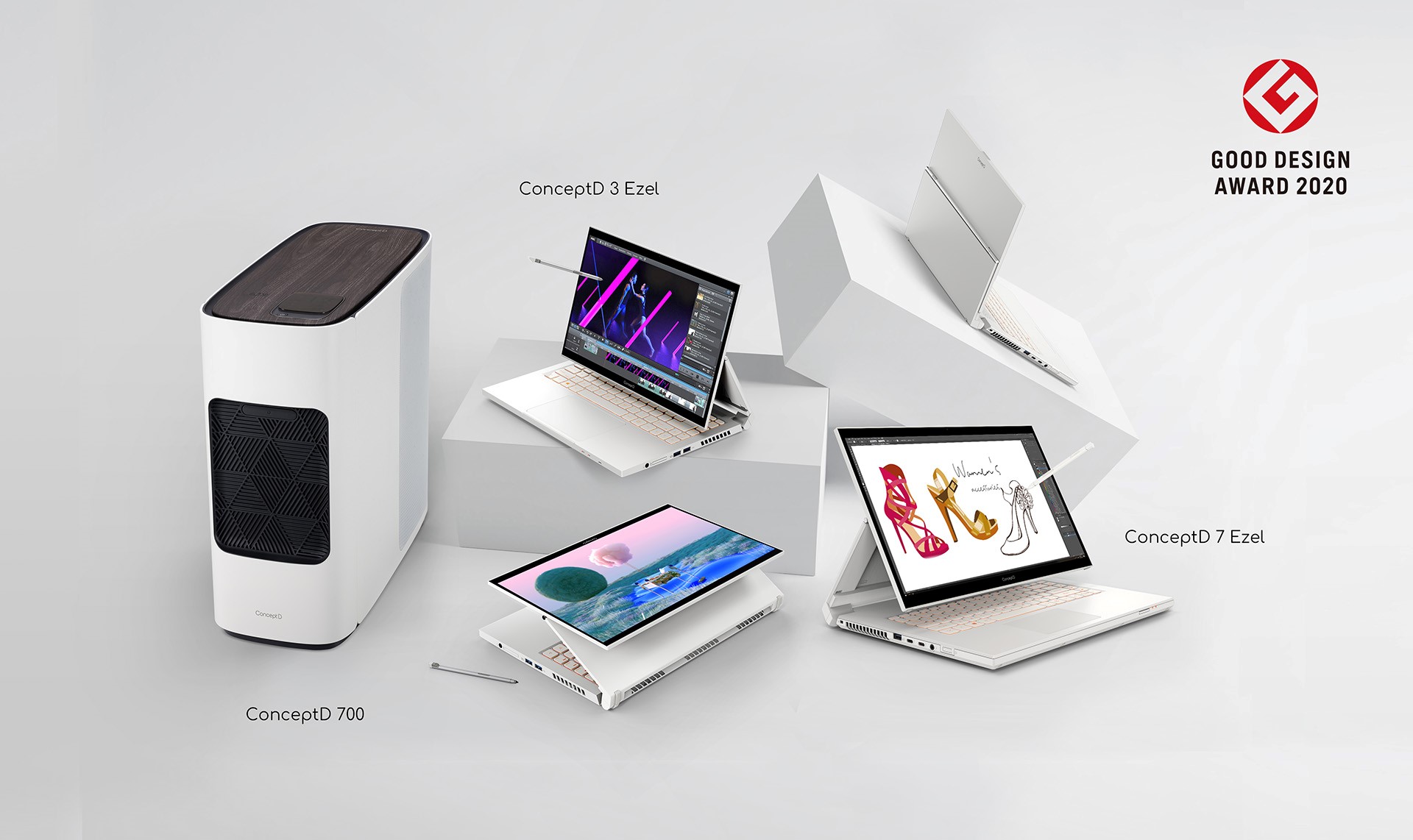 Foto de La línea ConceptD de Acer para creadores: premiada en los Good Design Awards 2020