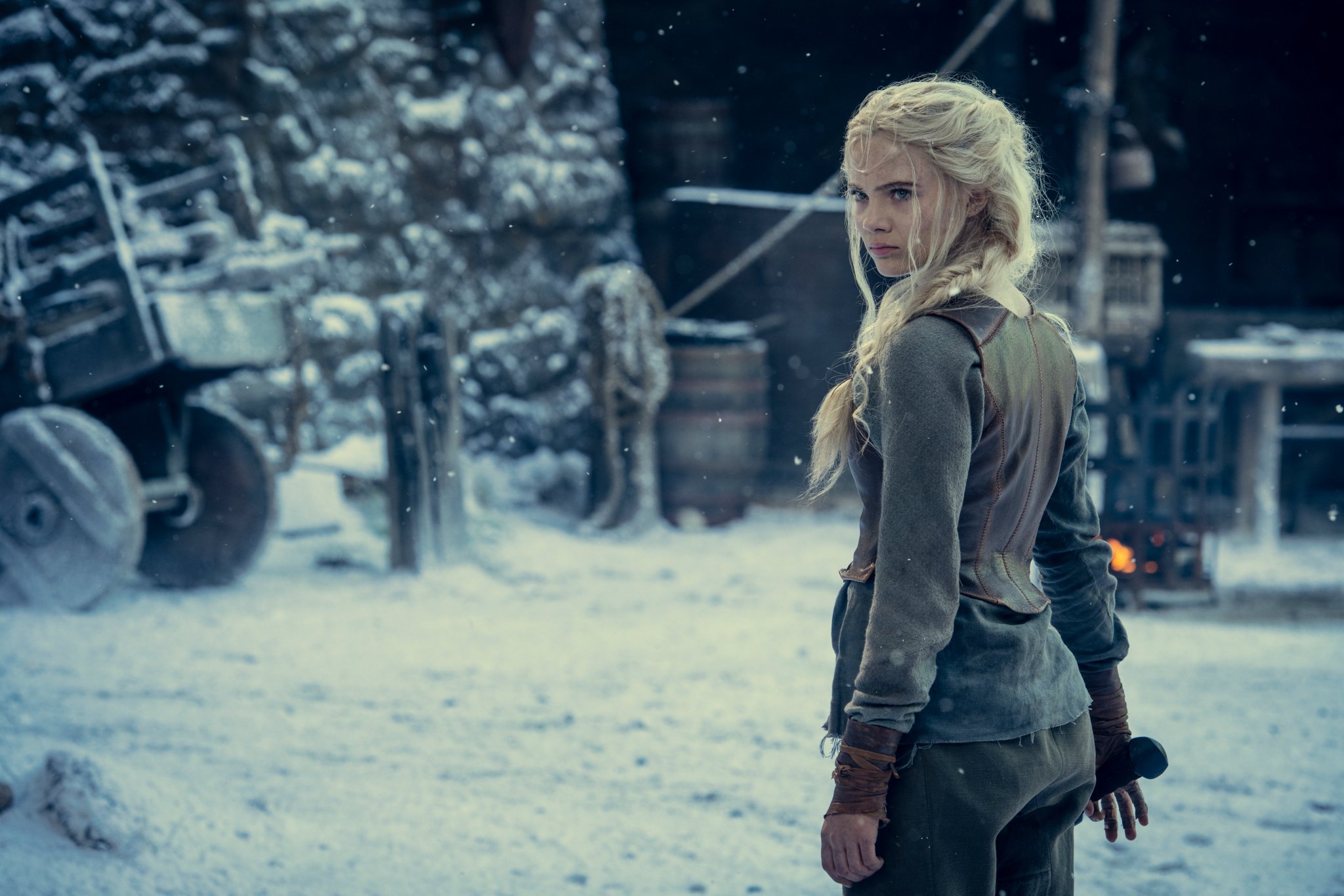 Foto de Netflix da el primer vistazo a Ciri en la segunda temporada de The Witcher