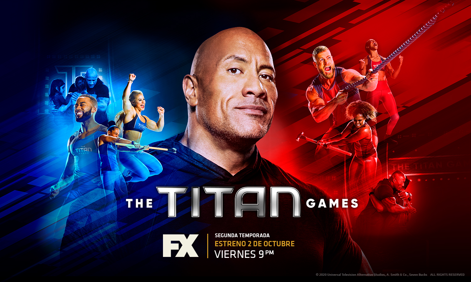 Foto de Llega a FX la segunda temporada de la competición física a gran escala: “The Titan Games”