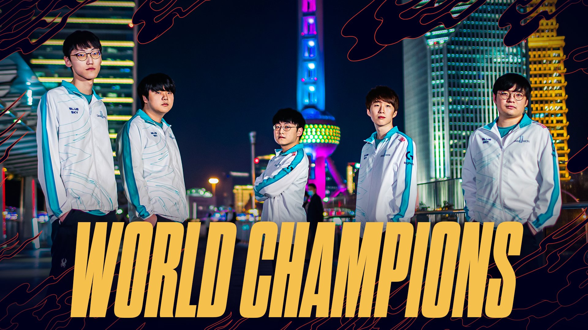 Foto de DAMWON Gaming se corona campeón de Worlds 2020