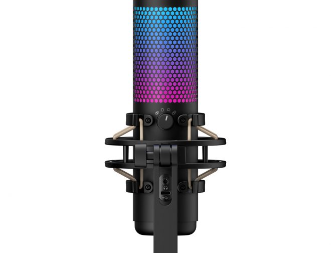 Fotos de HyperX lanza micrófono QuadCast S USB con efectos de iluminación RGB dinámica