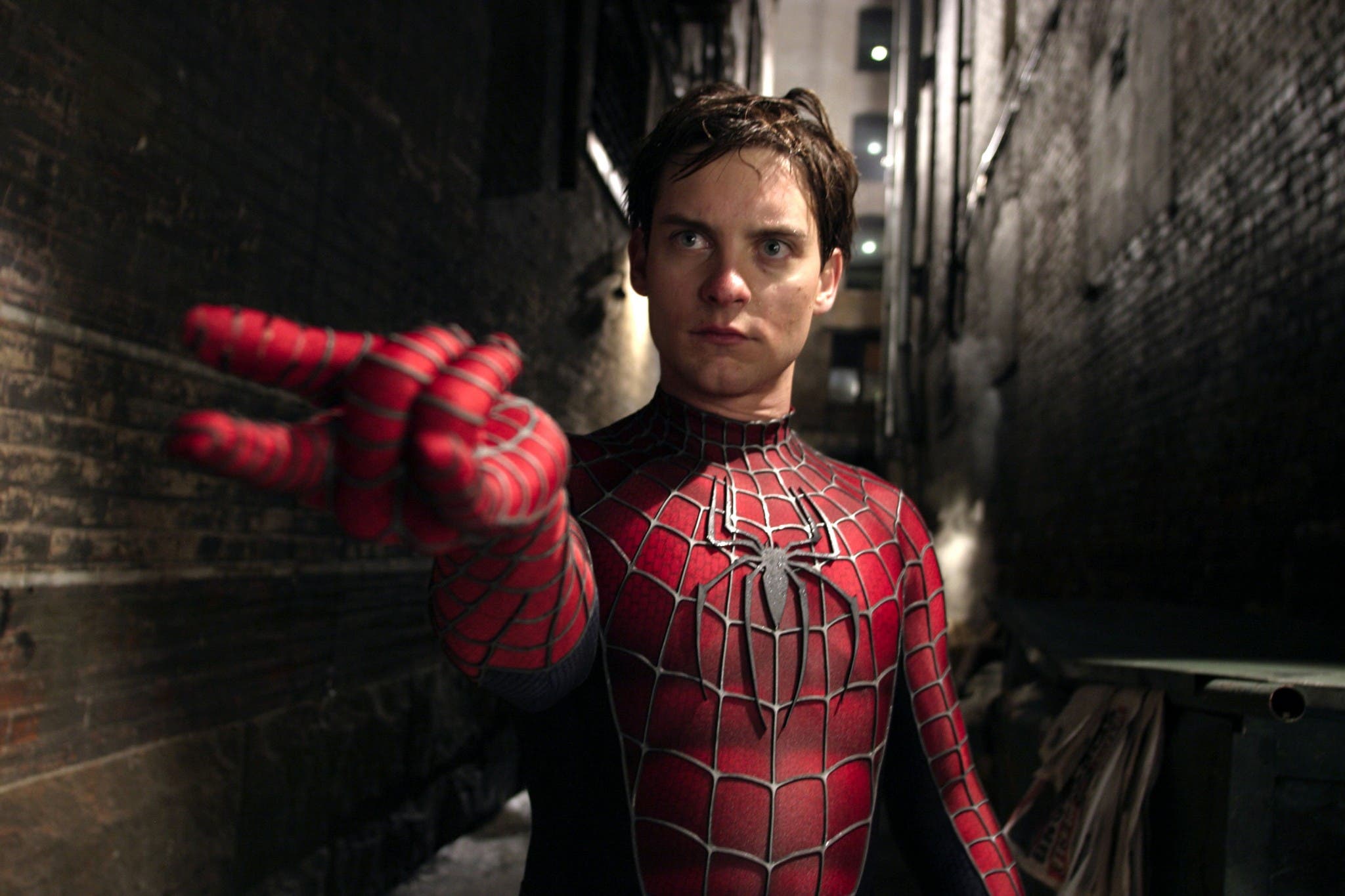 Foto de Tobey Maguire, Andrew Garfield, Kirsten Dunst, y Emma Stone estarían en Spider-Man 3