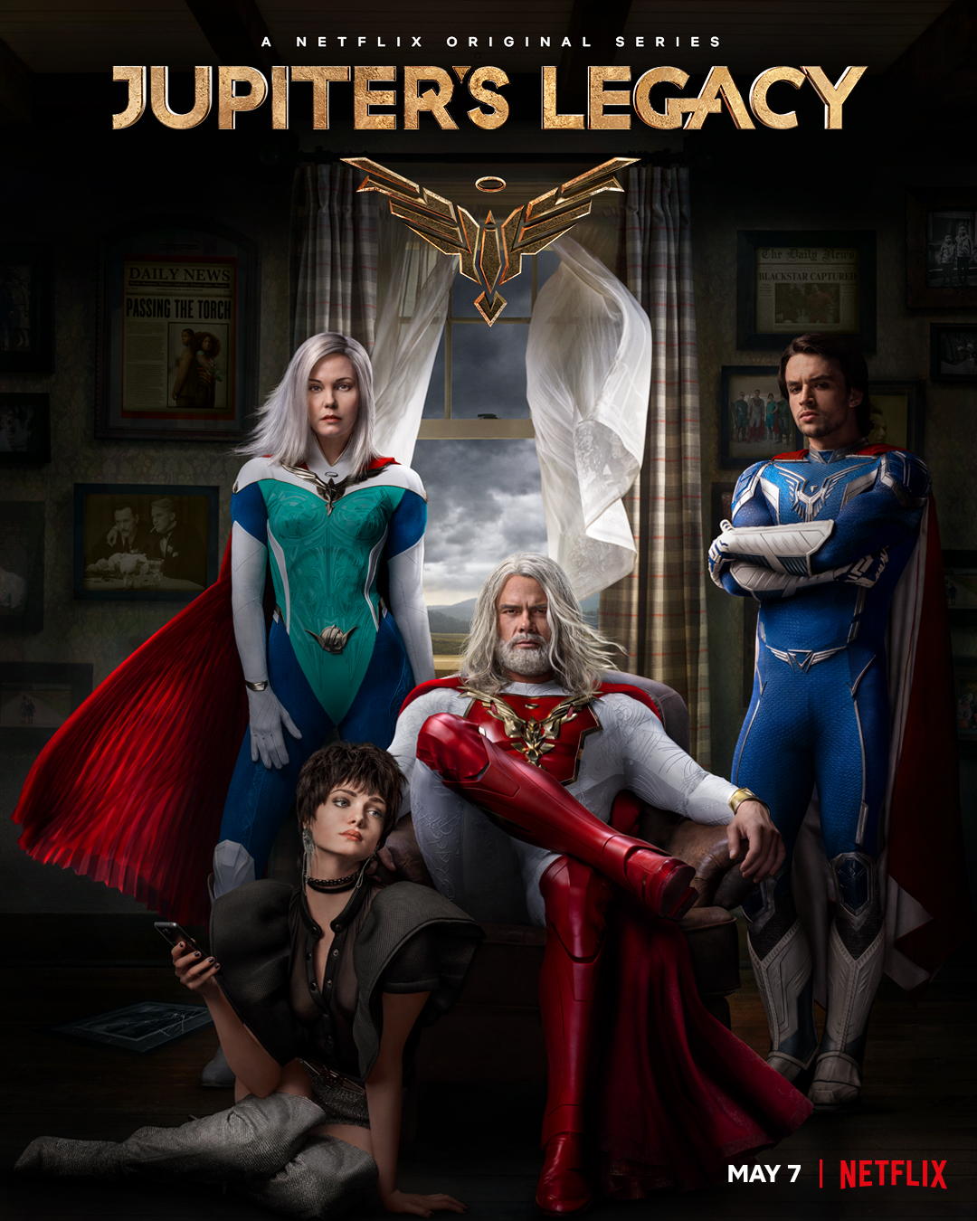 Foto de Netflix revela el primer tráiler de Jupiters Legacy su serie de superhéroes
