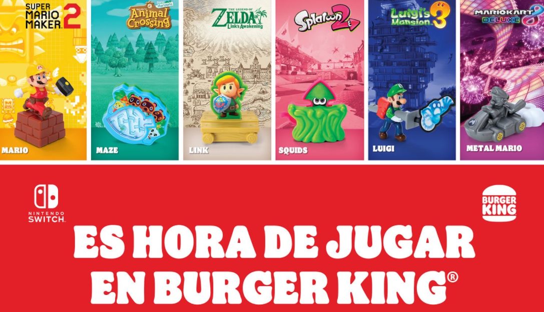 Foto de Los personajes de Nintendo llegan en una nueva promoción a Burger King