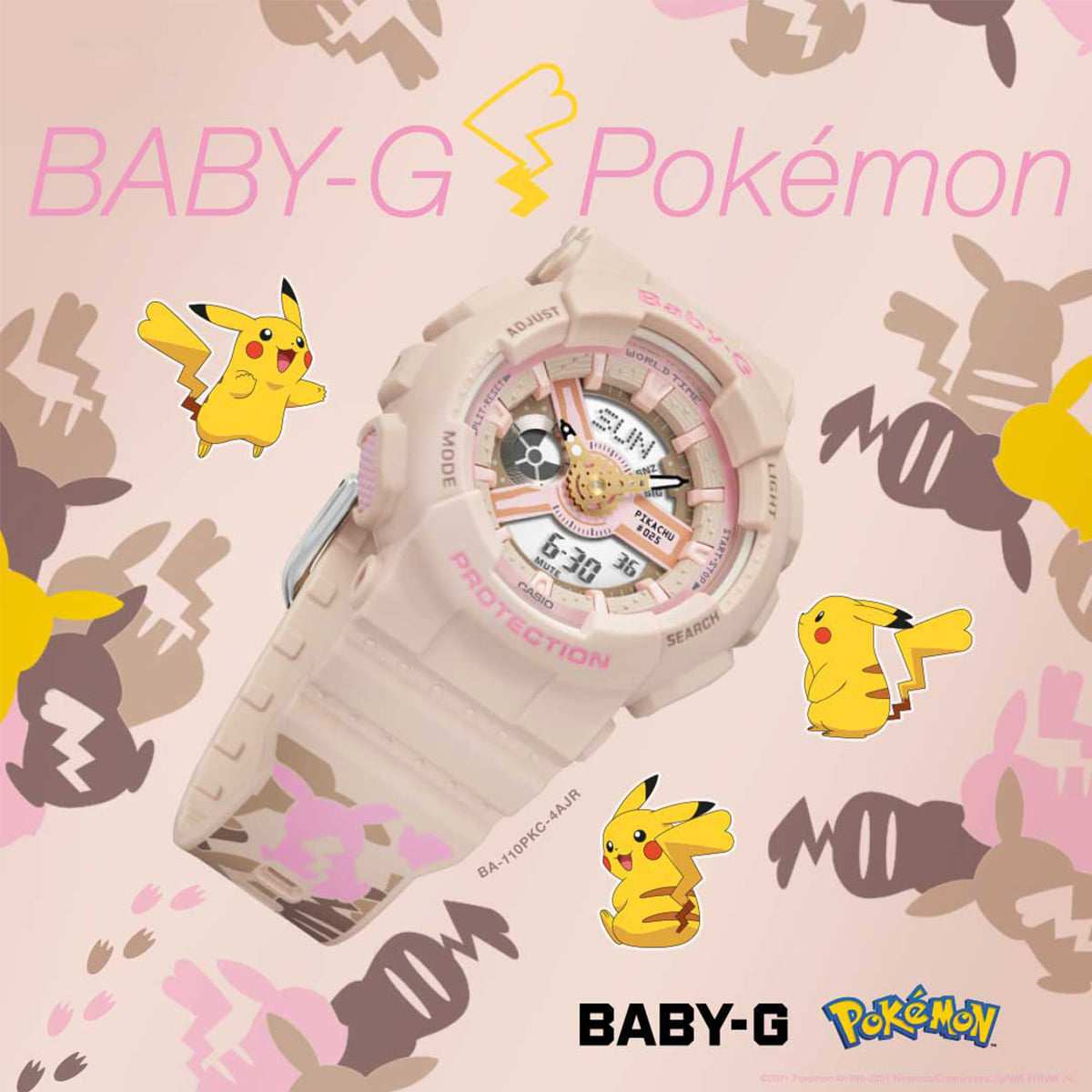 Foto de G-Shock Perú, anuncia la llegada del reloj BABY-G x Pikachu