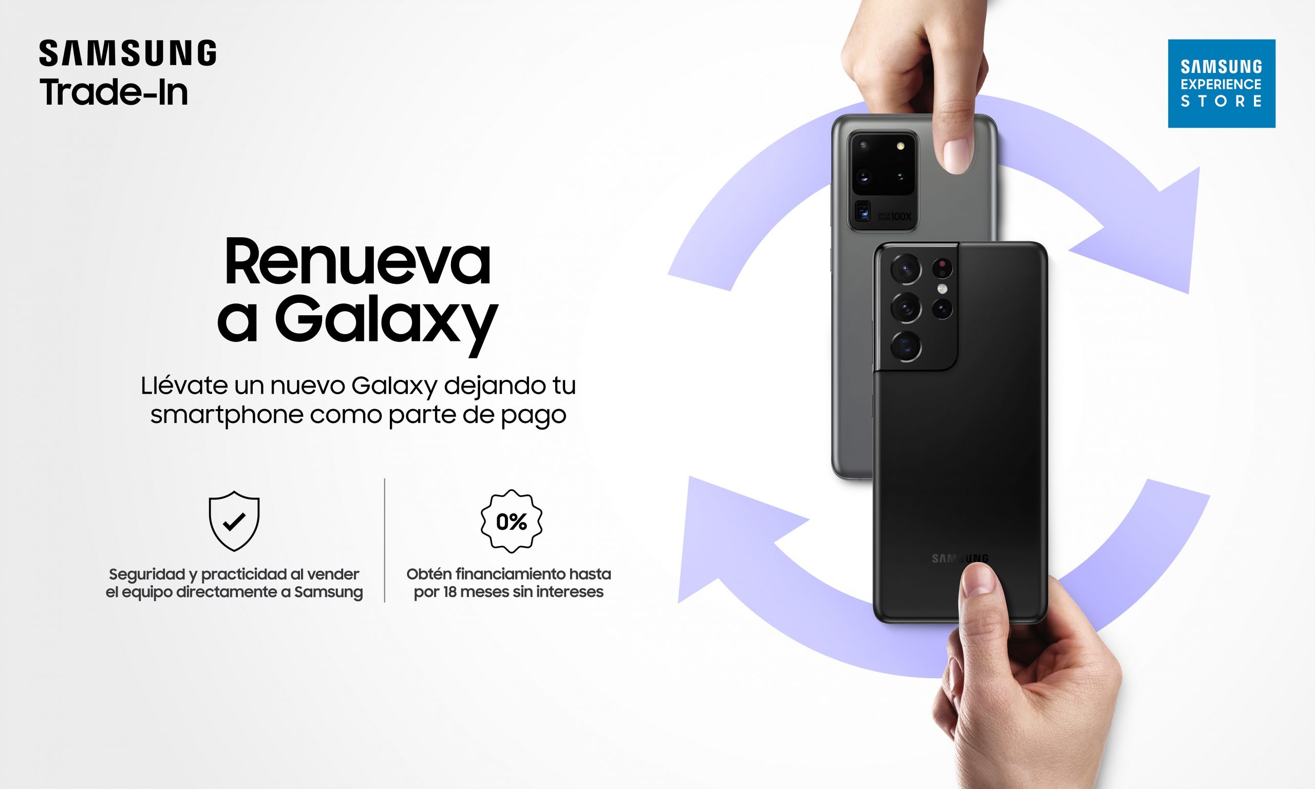 Foto de Renueva tu celular: Llévate un nuevo Galaxy dejando tu smartphone como parte de pago