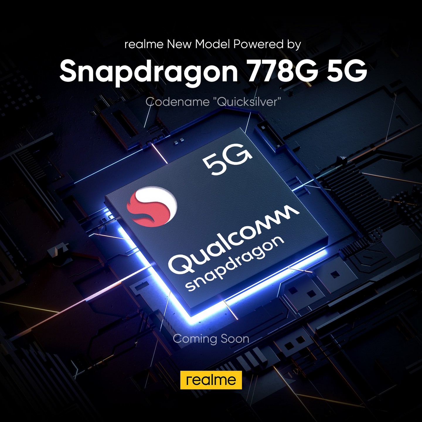 Foto de realme anuncia proximo smartphone con el chip Snapdragon 778G 5G