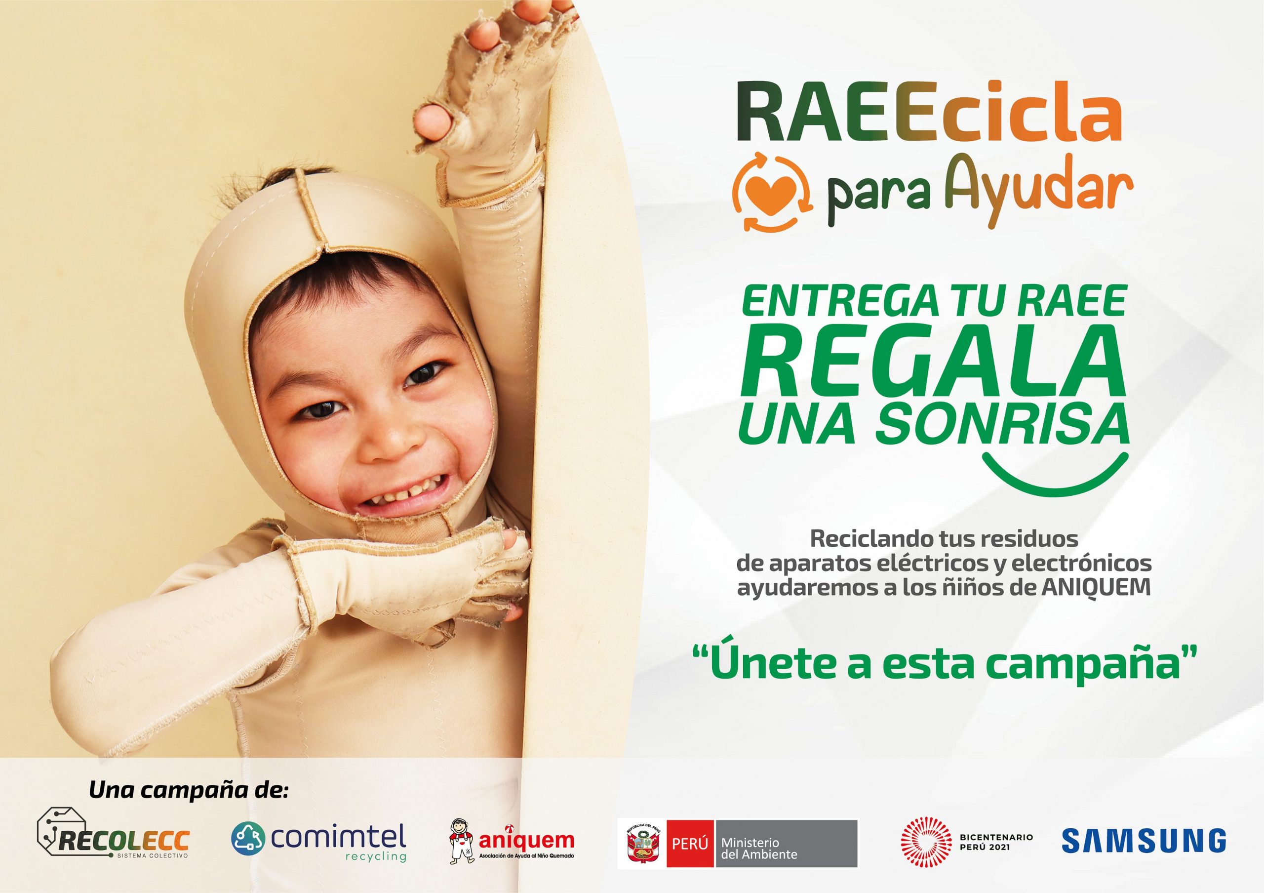Foto de Samsung te invita a participar de la campaña “RAEEcicla para Ayudar”