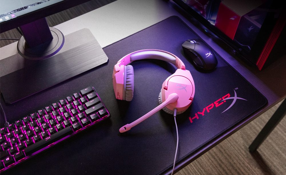 Foto de HyperX añade rosa a sus audífonos Cloud Stinger
