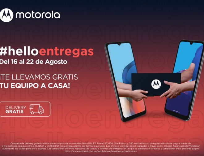Fotos de Motorola ofrece delivery gratis por la compra en su tienda online