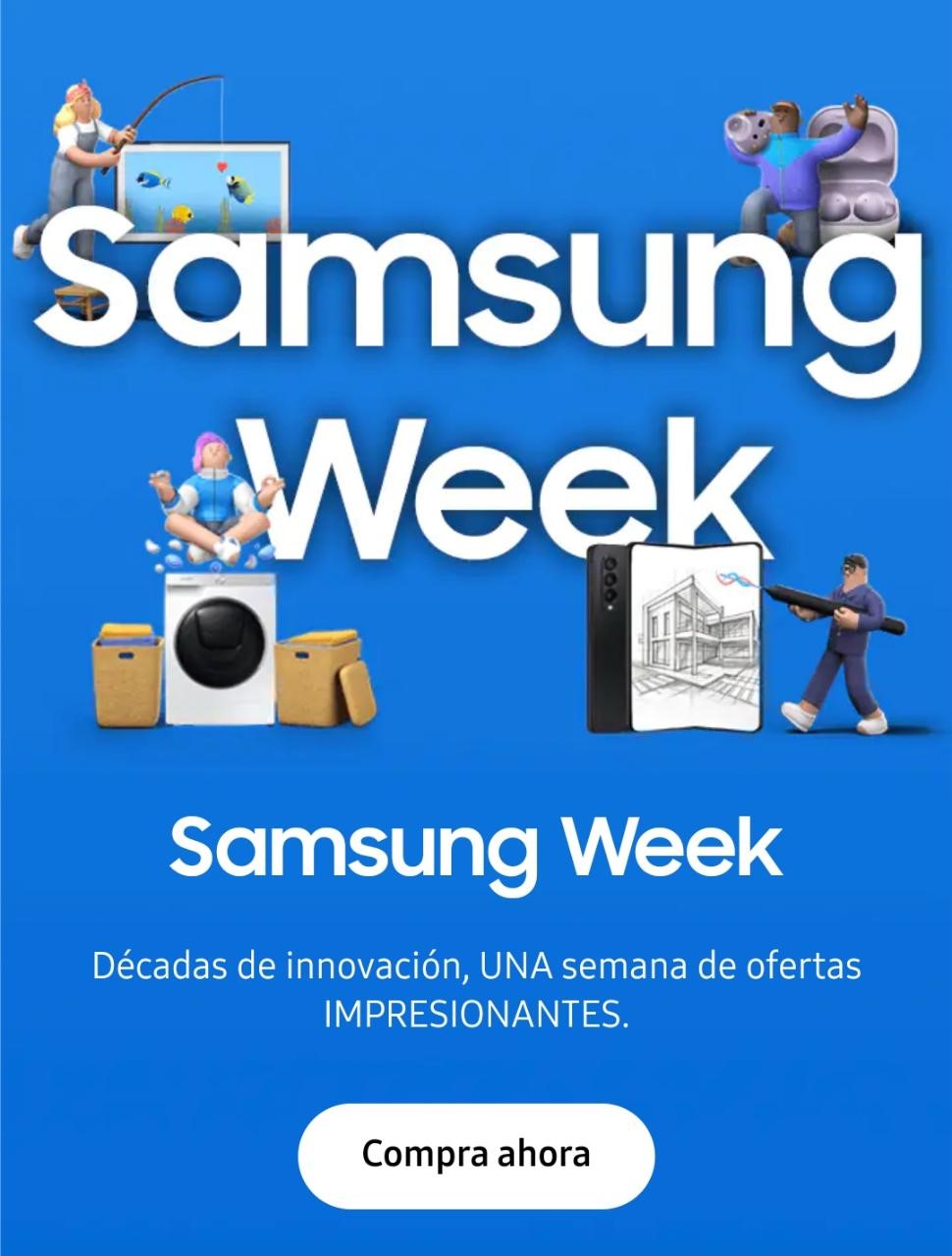 Foto de Samsung Week: Disfruta una semana de increíbles descuentos en tus equipos favoritos