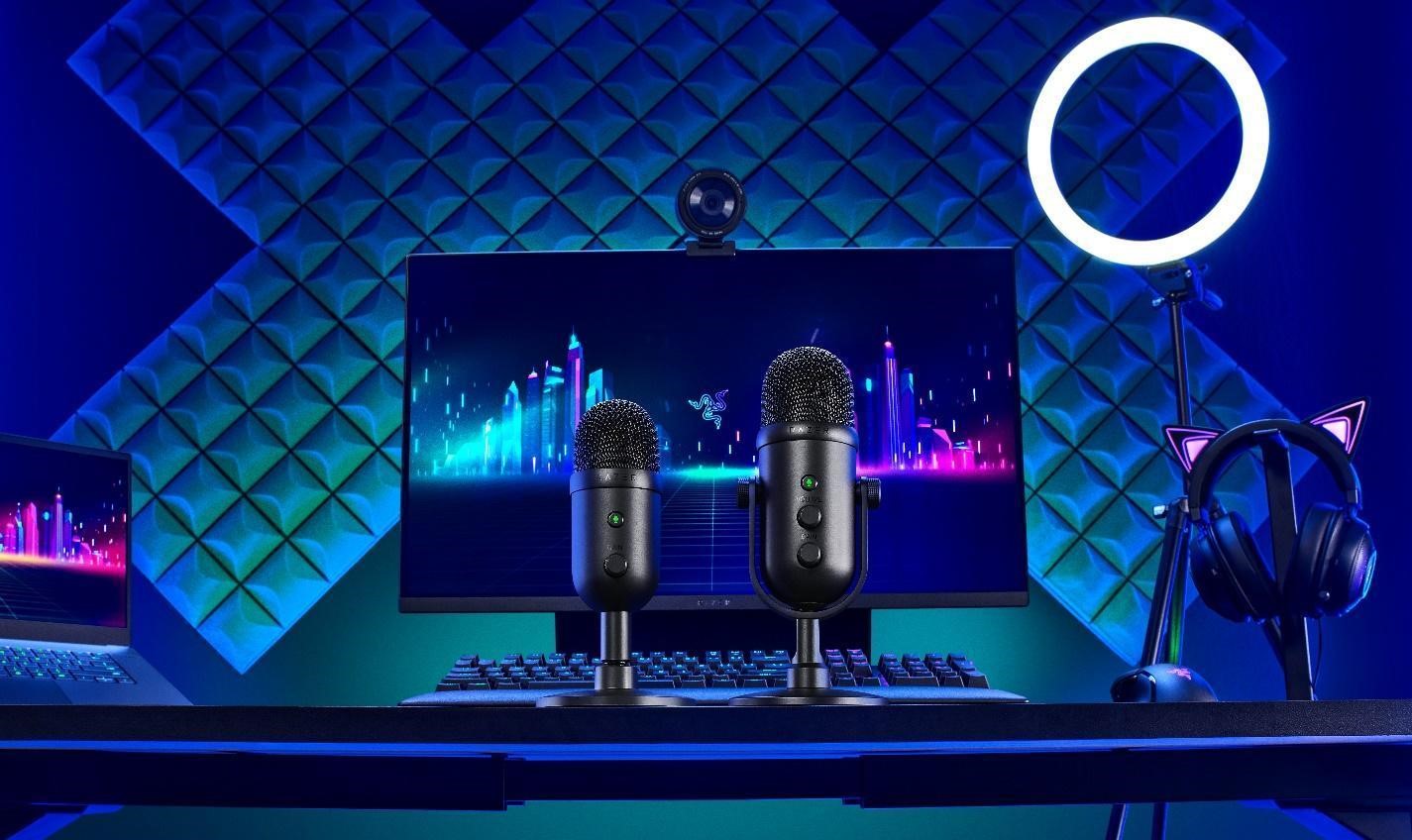 Foto de Razer lanza los nuevos micrófonos Seiren V2 Pro y Seiren V2