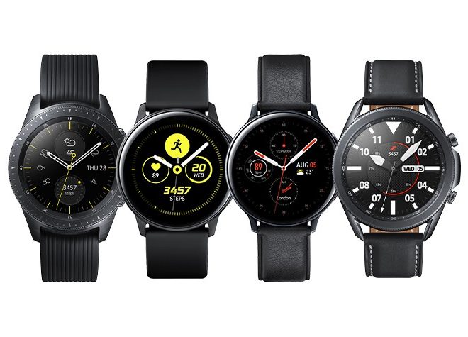 Fotos de Funciones de personalización y salud actualizadas para los Galaxy Watch, Galaxy Watch Active, Galaxy Watch Active2 y Galaxy Watch3