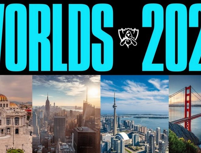 Fotos de Riot Games presenta un recorrido por varias ciudades de América del Norte para el League of Legends Worlds 2022