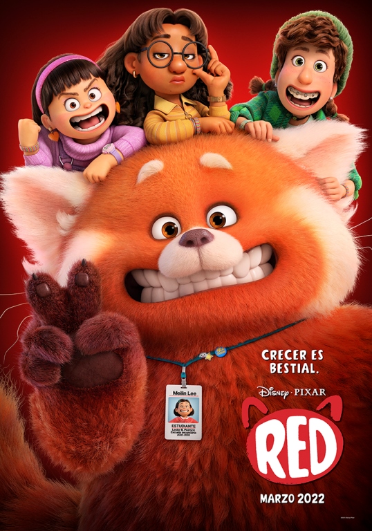 Foto de Llega un nuevo tráiler y póster de RED, película de Disney y Pixar