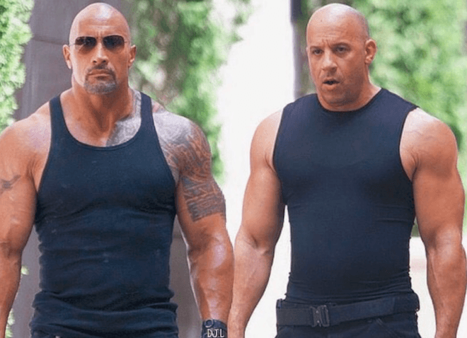 Fotos de Vin Diesel le pide a Dwayne Johnson que vuelva a la saga de Rápidos y Furiosos