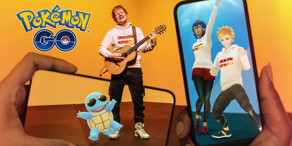 Foto de Ed Sheeran y Pokemon Go se unen para un concierto en vivo y más