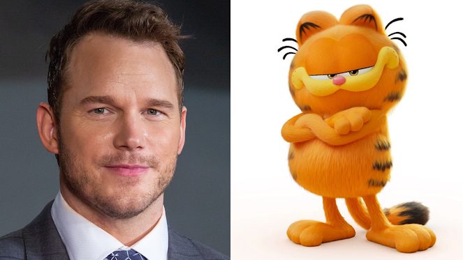 Foto de Chris Pratt doblará a Garfield en una nueva película animada del personaje