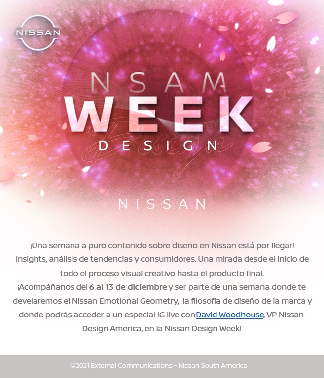 Foto de ¡Llegan las Nissan Weeks! Una propuesta digital e innovadora de Nissan América del Sur