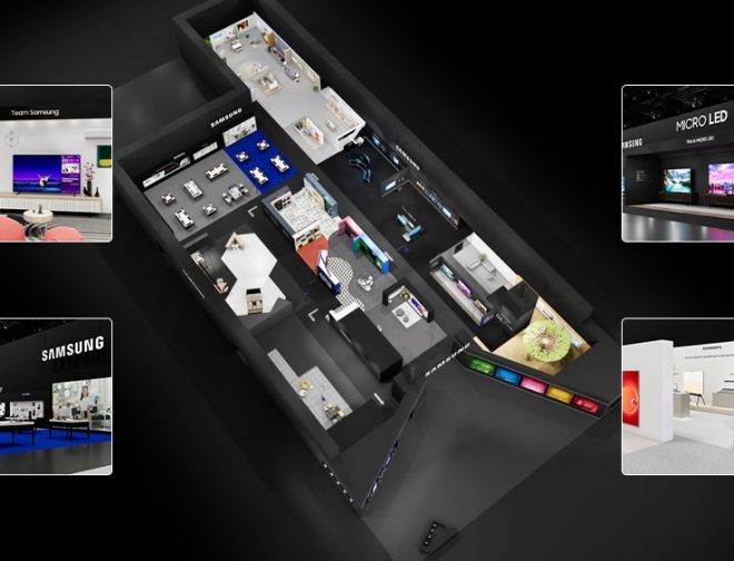 Fotos de Revive la experiencia de CES 2022 con un recorrido virtual por el stand de Samsung