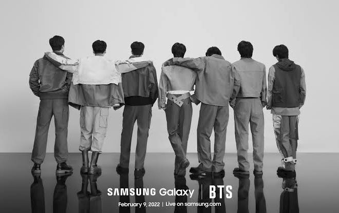 Fotos de BTS será parte del próximo Samsung Unpacked 2022