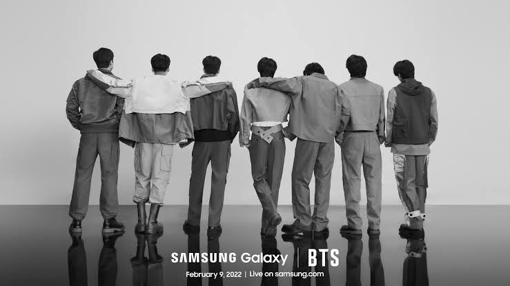 Foto de BTS será parte del próximo Samsung Unpacked 2022