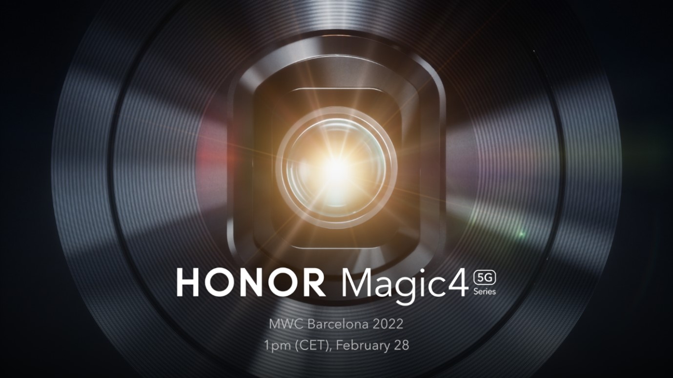 Foto de HONOR lanzará la Serie HONOR Magic4 en el MWC 2022