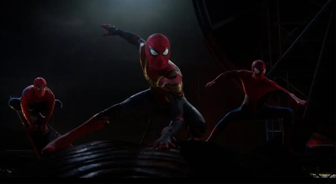 Tom Holland, Andrew Garfield y Tobey Maguire recrearon el famoso meme de  Spiderman - Surtido