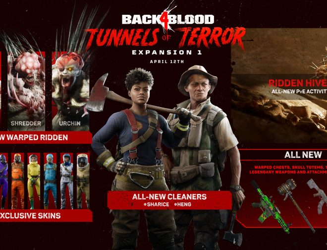 Fotos de Turtle Rock y Warner Bros. Games anuncian el nuevo DLC de Back 4 Blood