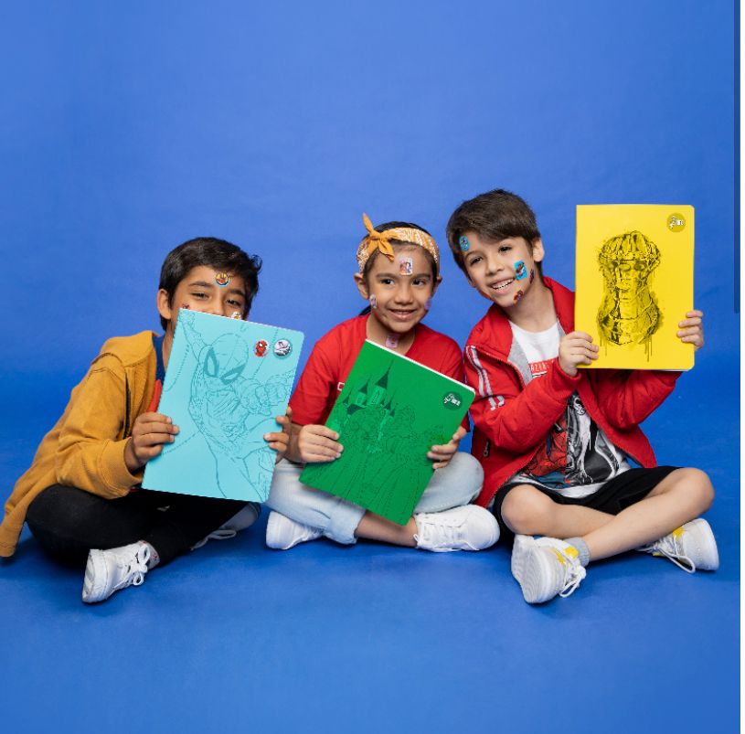 Foto de Cuadernos Loro presenta su propuesta monocolor con personajes de Disney y Marvel