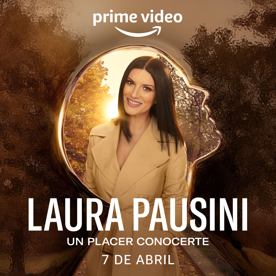 Foto de Prime Video muestra el arte oficial de su próxima película original, con Laura Pausini