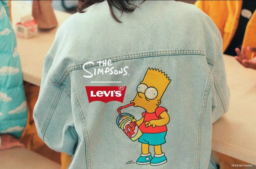 La colección de ropa Levi's x The Simpsons, ya se encuentra en Perú - Surtido