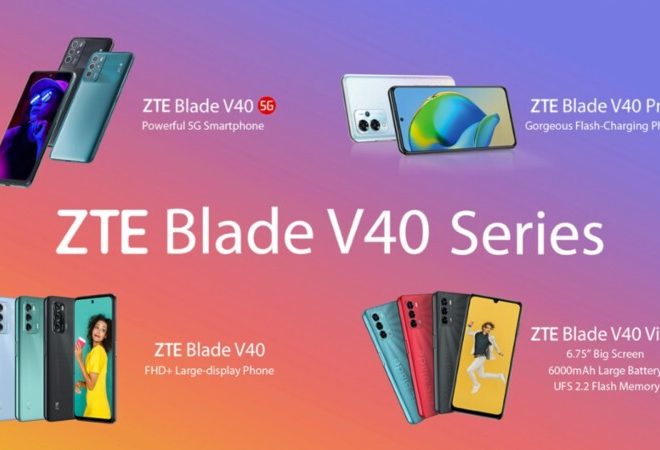 Fotos de MWC 2022: ZTE presentó la serie Blade V40